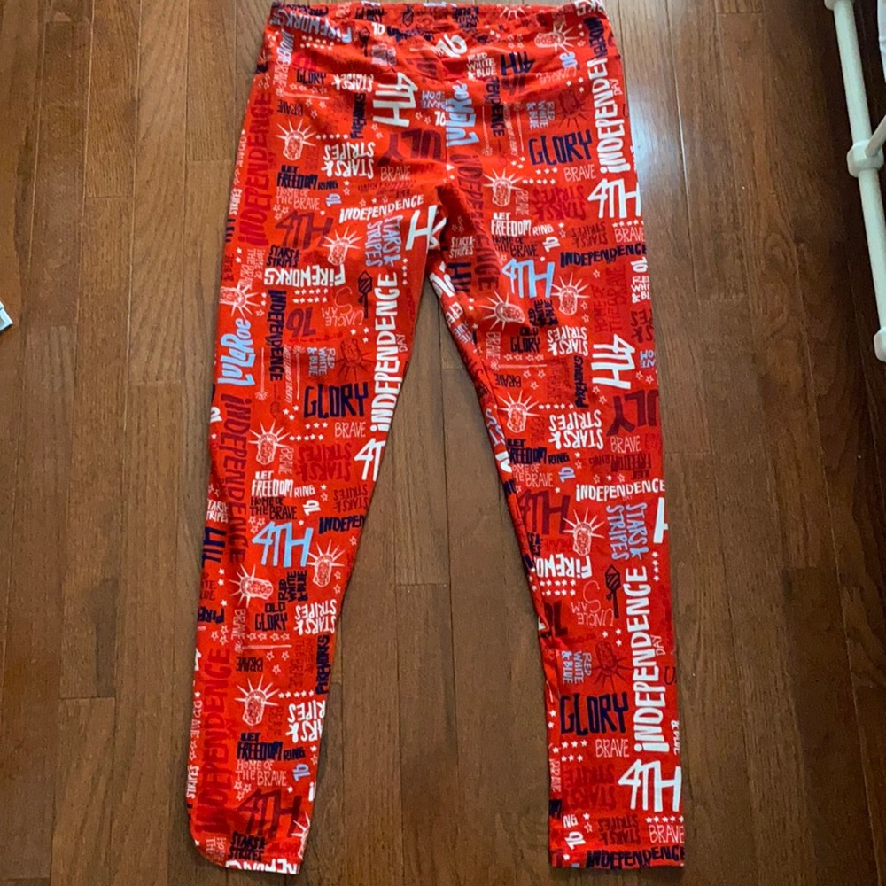 4th of July leggings